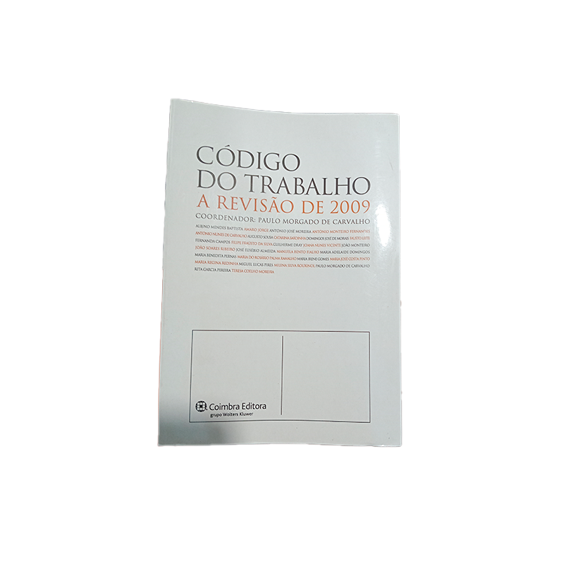 CÓDIGO DO TRABALHO - A R