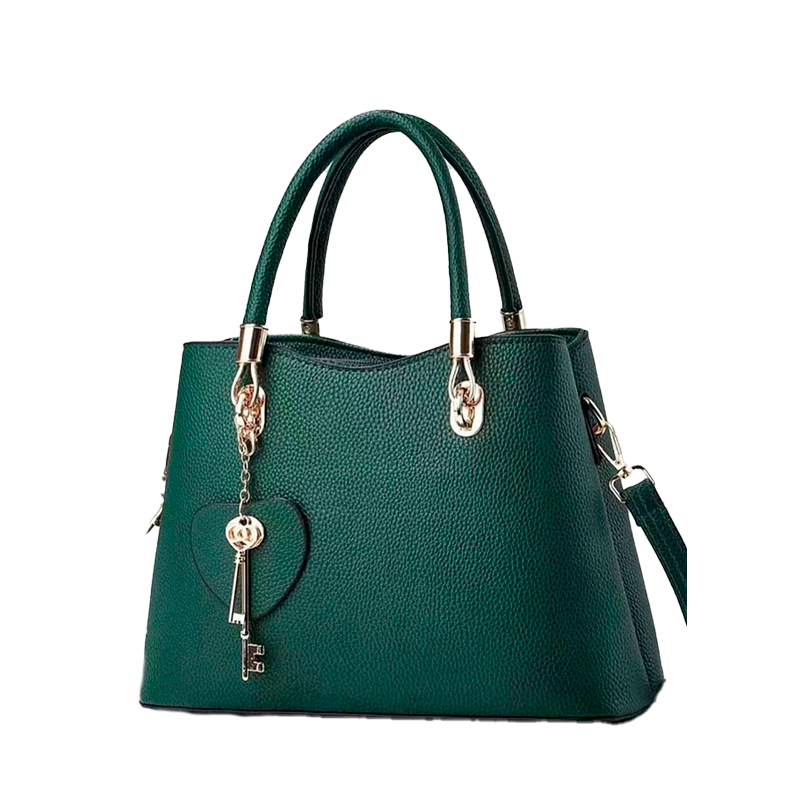 Bolsa verde-esmeralda