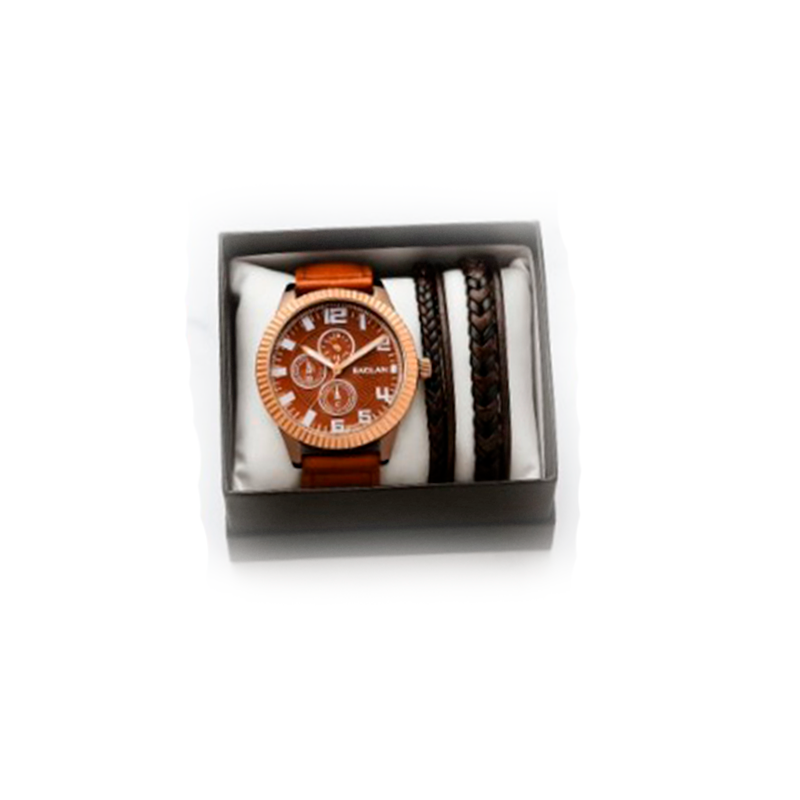 Kit completo com relógio