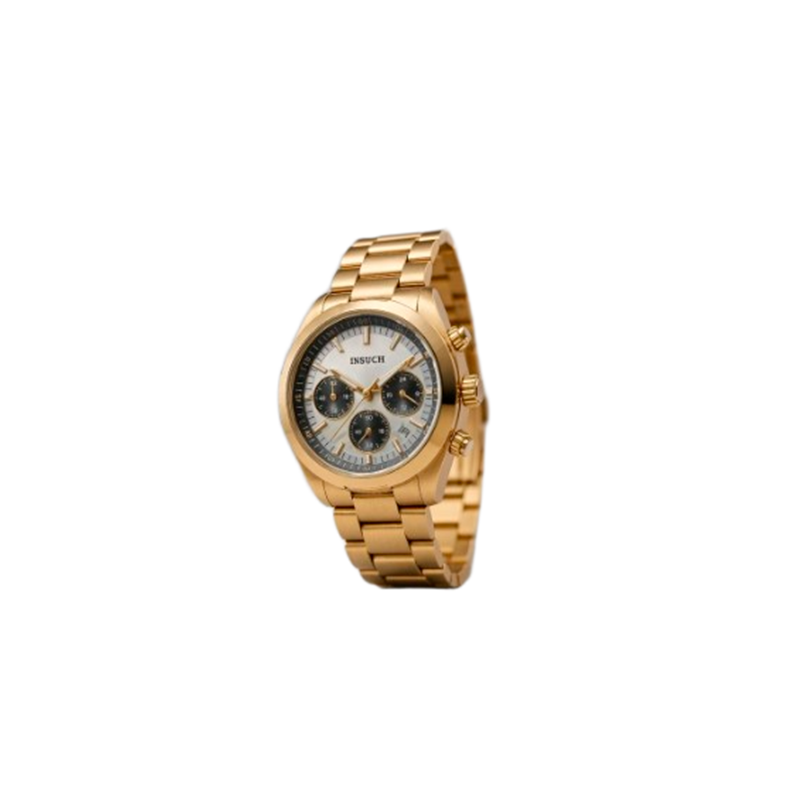 Relógio masculino dourad