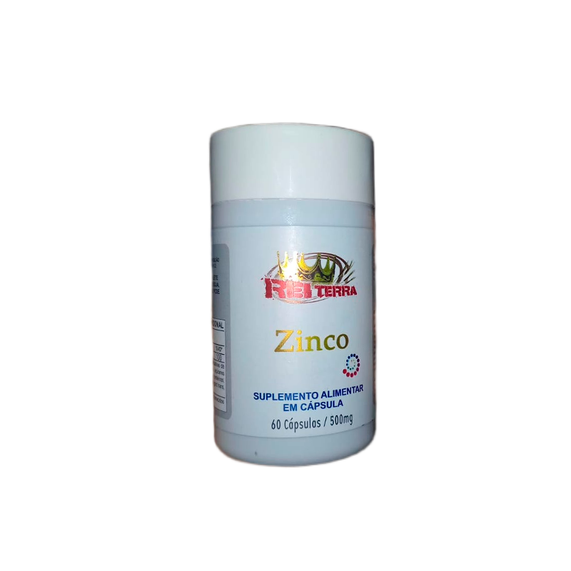 Zinco 60 cápsulas 500mg